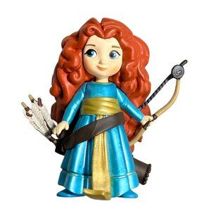 Disney Brave Merida Figurine With Attached Accessories Collectible Toy 3" Tall